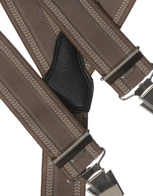 Design suspenders with clips | Brown