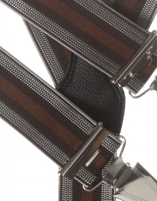 Design suspenders with clips | Brown