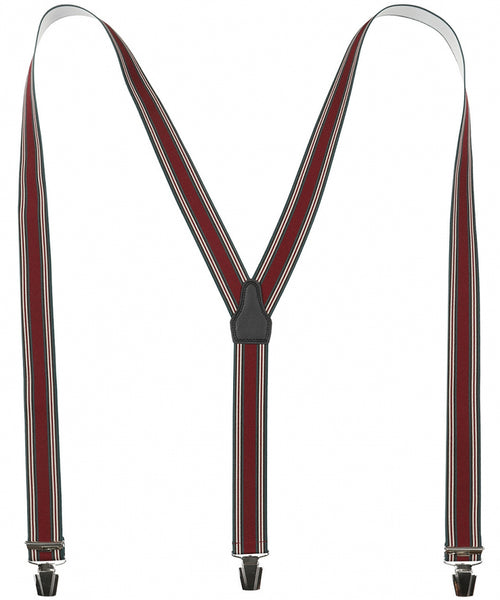 Design suspenders with clips | Red