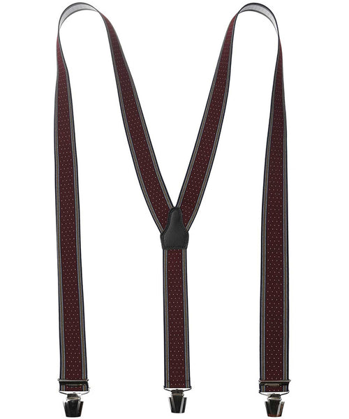 Design suspenders with clips | Red