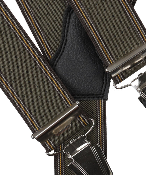 Design suspenders with clips | Green