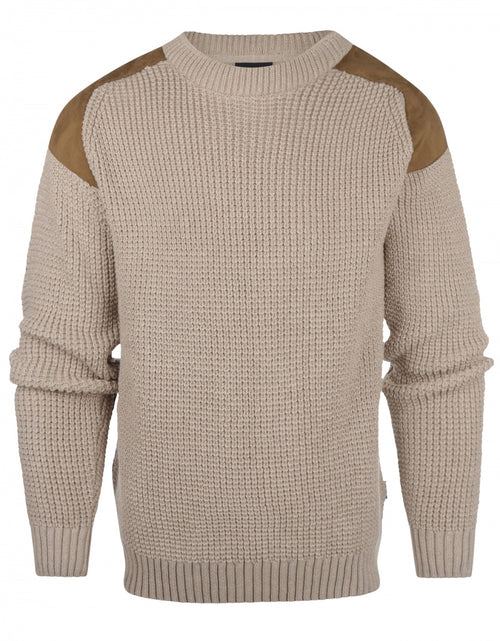 Pullover Volmar ronde hals | Bruin