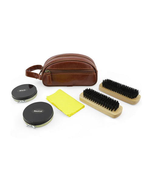 Complete Shoe Care Set | Brown