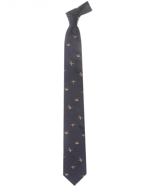 Woven Silk Tie | Blue