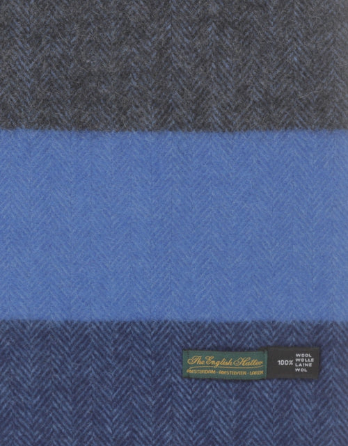 Merino Wool Scarf | Blue