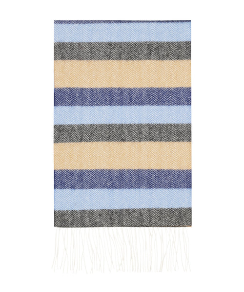 Merino Wool Scarf | Blue