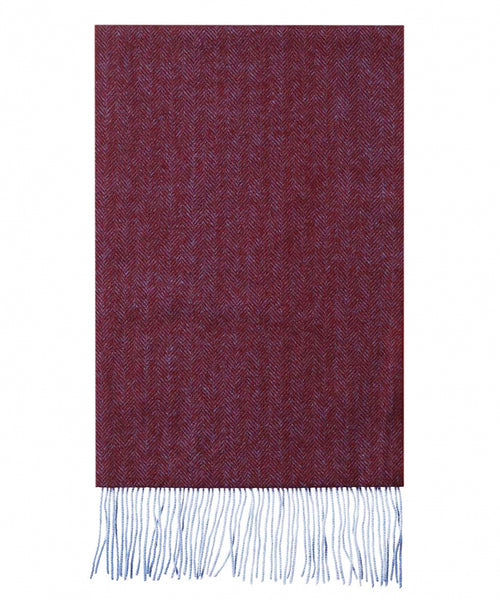 Merino Wool Scarf | Red