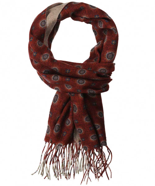 Scarf Wool 180x30 | Red