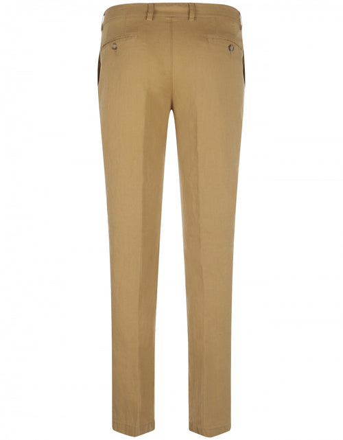 Chino Derby Linen and Cotton | Brown