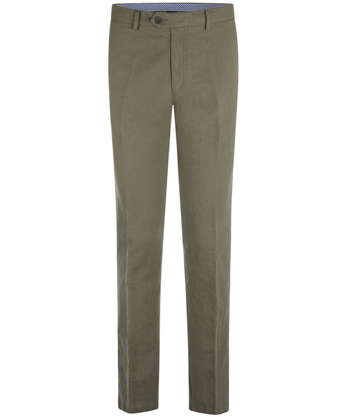 Chino Derby Linen and Cotton | Green