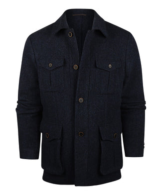 Tweed Jacket Cooper | Blue