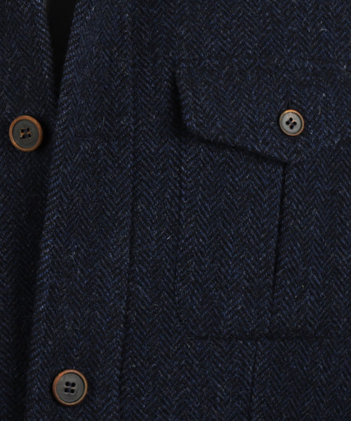 Tweed Jacket Cooper | Blue