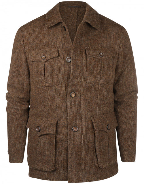 Tweed Jacket Cooper | Brown