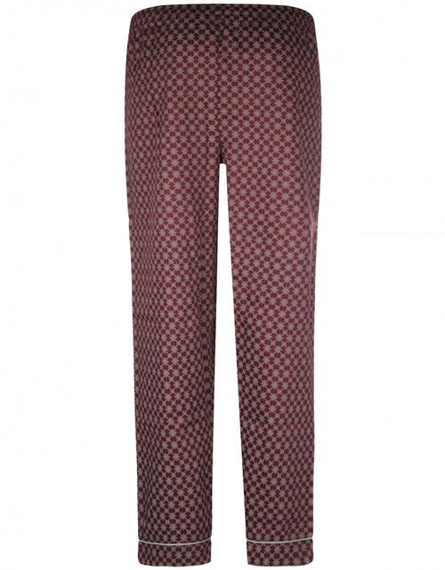 Pyjama katoen | Bordeaux Rood