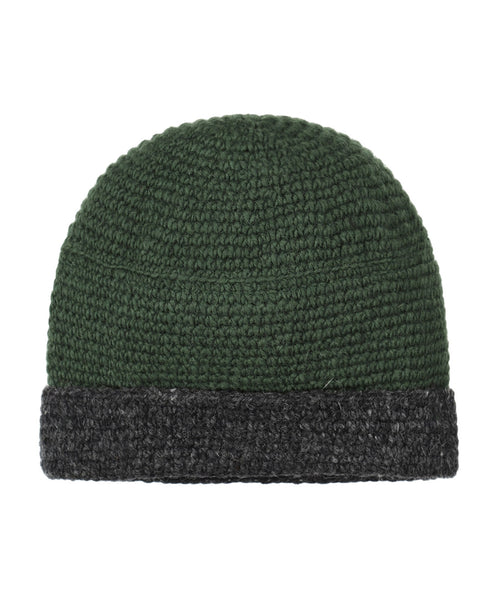 Hat Wool Fleece Lining | Green