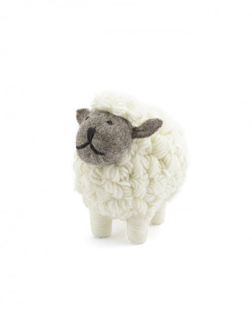 Knitted Sheep Small | White