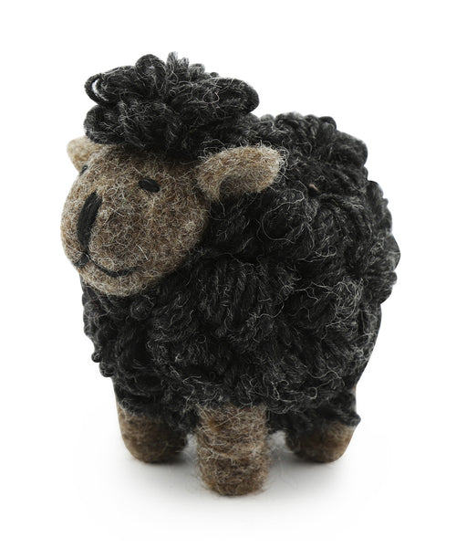 Knitted Sheep Medium | Anthracite Grey