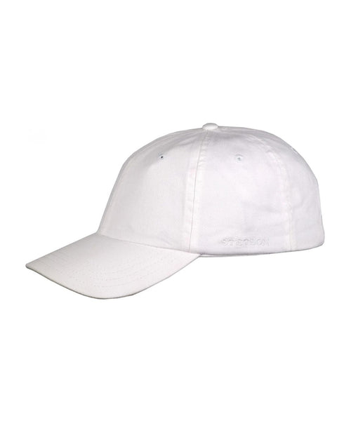 Stetson Baseball Cap Cotton | Wit