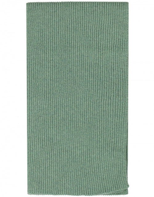 WL Cashmere Rib Scarf | Green