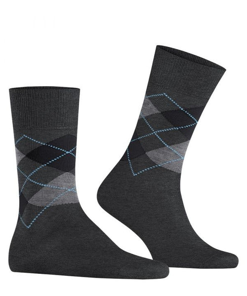 Manchester men's socks | Anthracite Mel.