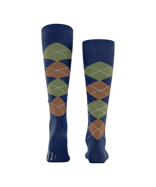 Manchester Men's Knee Socks | Blue