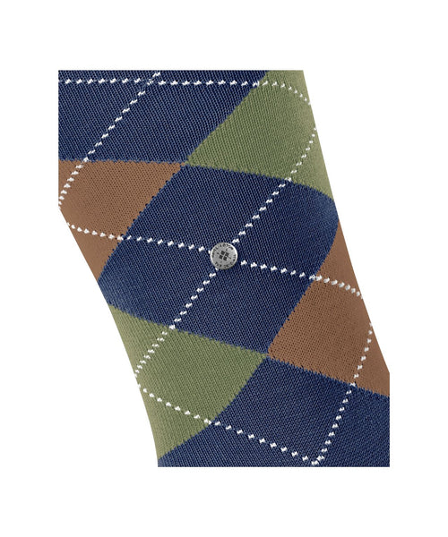 Manchester Men's Knee Socks | Blue