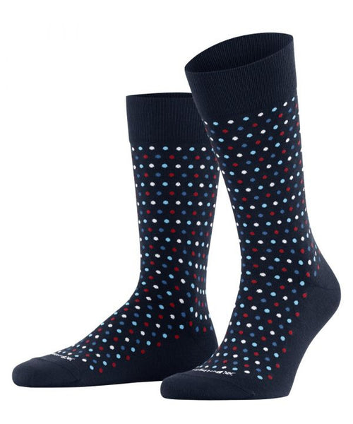 Dotted men's socks | Blue