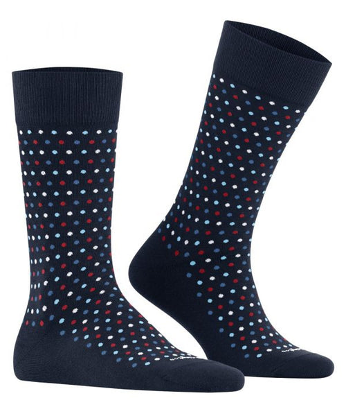 Dotted men's socks | Blue