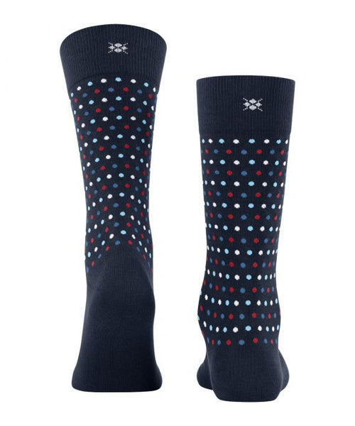 Dotted men's socks | Blue