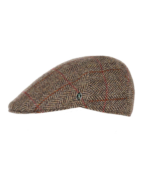 Jockey Tweed Cap | Brown