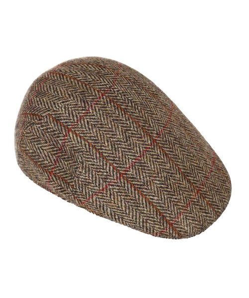 Jockey Tweed Cap | Brown