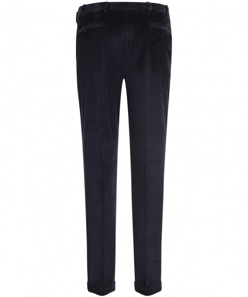 Corduroy Pants Wide Rib | Navy Blue