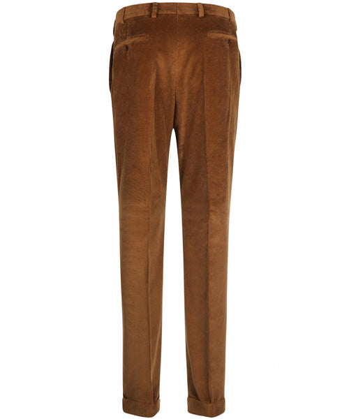 Corduroy Pants Wide Rib | Brown