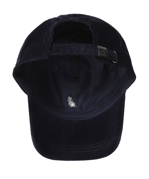 Corduroy Baseball Cap | Navy Blue