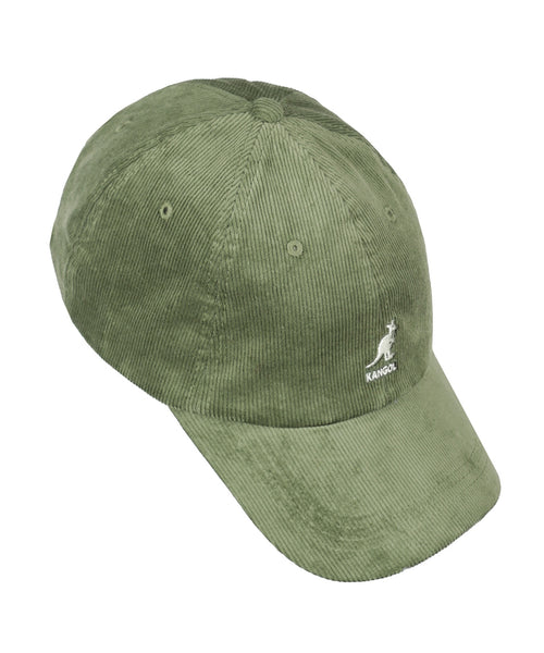 Corduroy Baseball Cap | Green