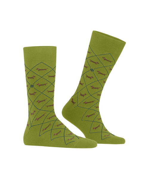 Burlington Dachshund Men's Socks | Green