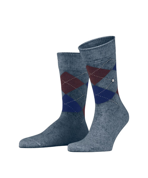 Burlington Dundee Sock | Blue