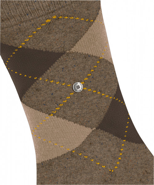 Burlington Dundee Sock | Brown