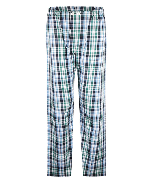 Derek Rose Flannel Pyjama | Blauw