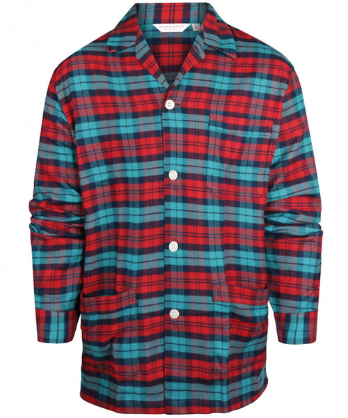 Derek Rose Flannel Pajama | Red