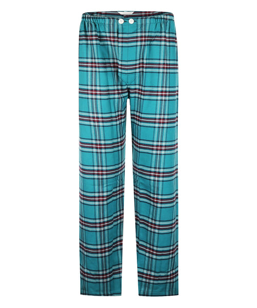 Derek Rose Flannel Pyjama | Groen