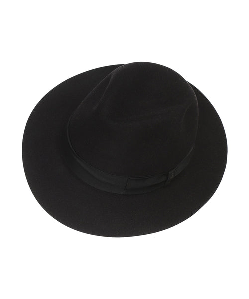 Italian Fedora Hat | Black