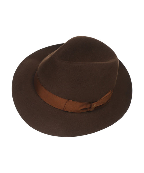 Italian Fedora Hat | Brown