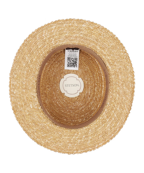 Boater Hat Wheat | Natural