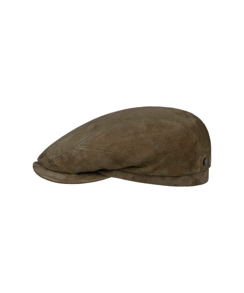 Driver Cap Goat Suede | Khaki Beige