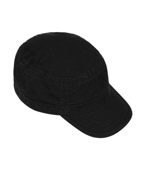 Army Cap Cotton | Zwart