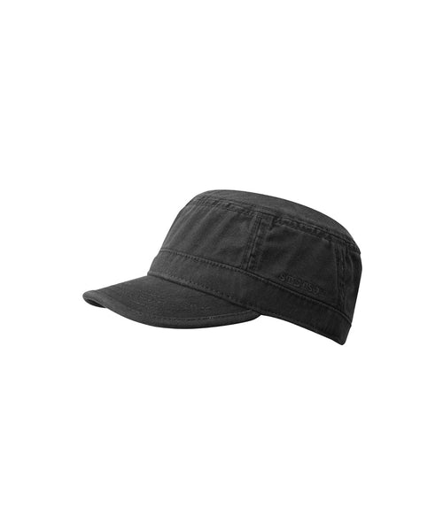 Army Cap Cotton | Zwart