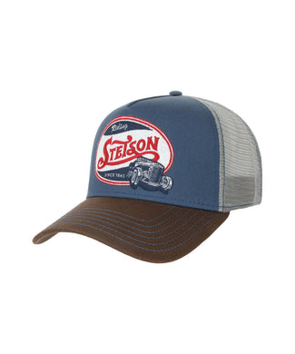 Trucker Cap Riding Hot Rod | Blue