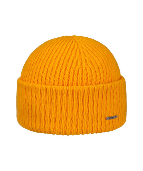 Stetson Merino Beanie | Yellow