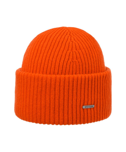 Stetson Merino Beanie | Orange